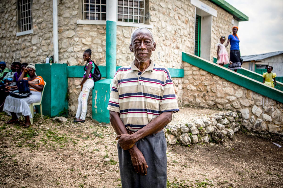 Keeping kids healthy and alive is not so easy in the tiny Haitian mountain village of Taillefer. Photo credit: Gavi/2013/Evelyn Hockstein.